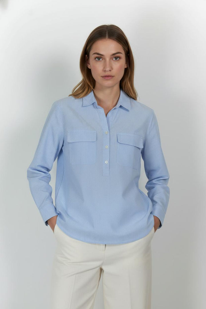 Chemise Bleu Clair - Taille S/36 de la marque Gerard Darel | PARAD38018 - Vendu par Paradigme - Image 1