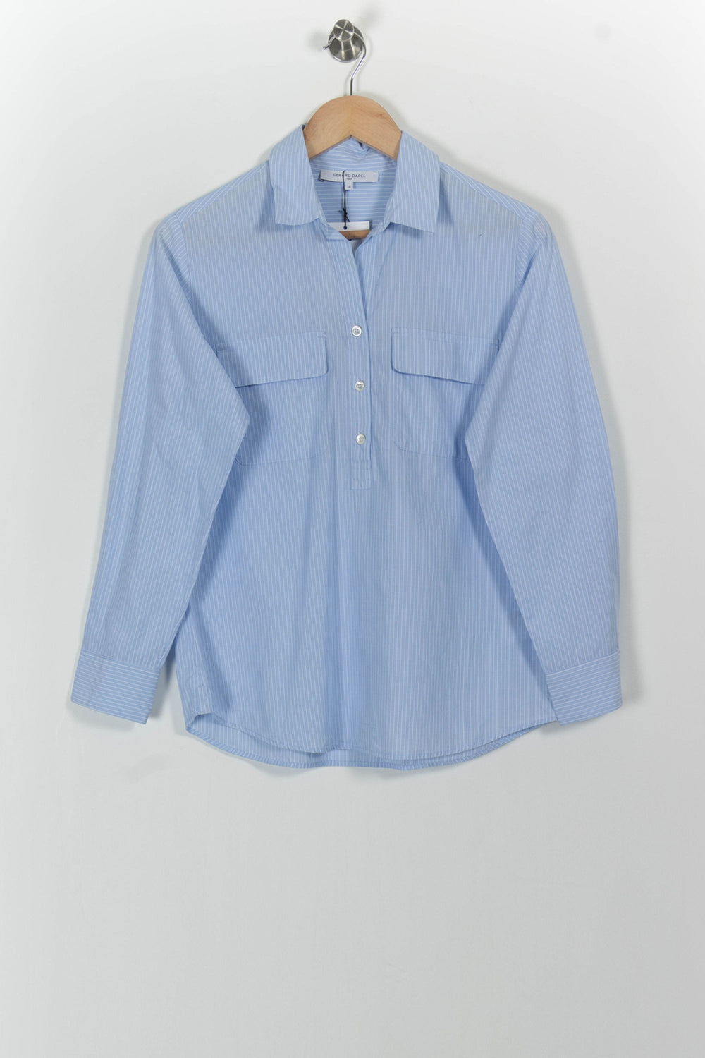 Chemise Bleu Clair - Taille S/36 de la marque Gerard Darel | PARAD38018 - Vendu par Paradigme - Image 2