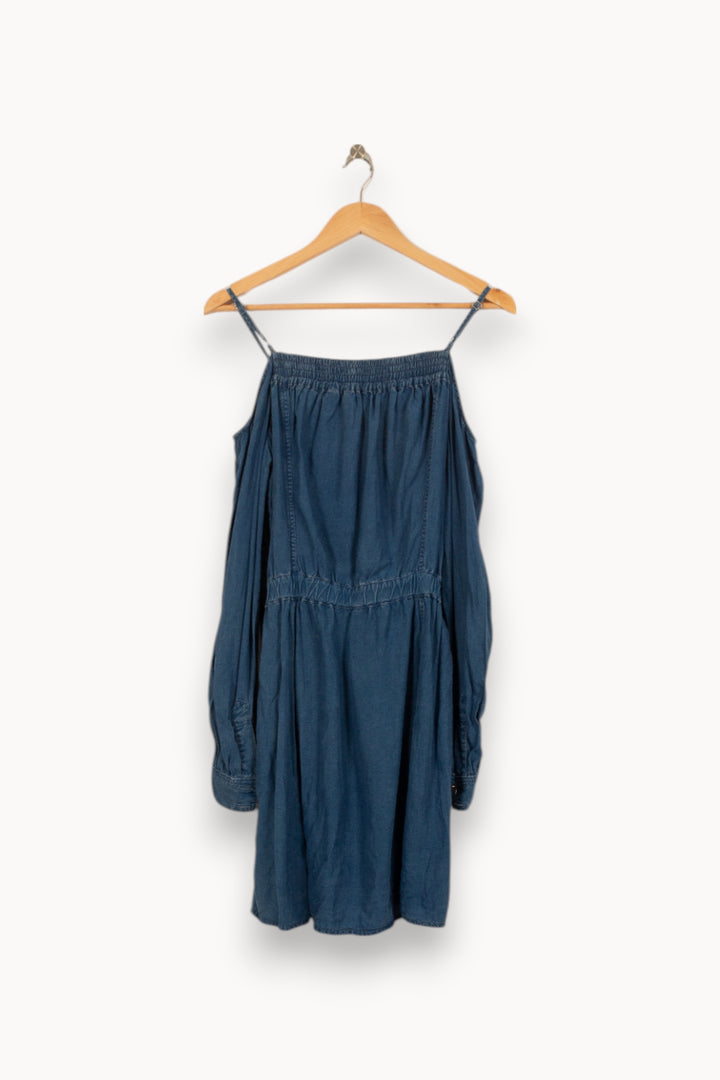 Robe Chemise Bleue - Taille M/38 de la marque The Kooples | PARAD38026 - Vendu par Paradigme - Image 7