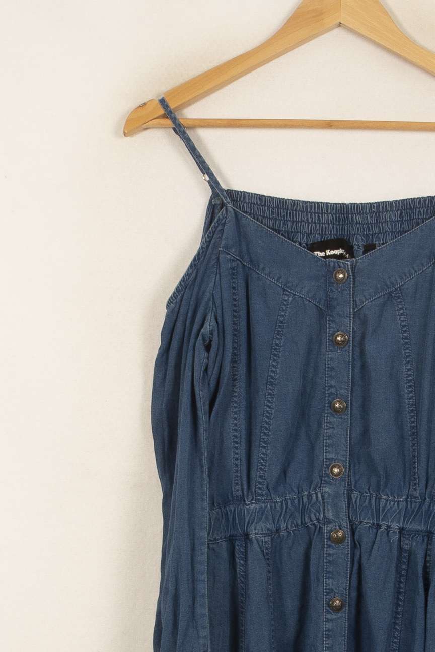 Robe Chemise Bleue - Taille M/38 de la marque The Kooples | PARAD38026 - Vendu par Paradigme - Image 8
