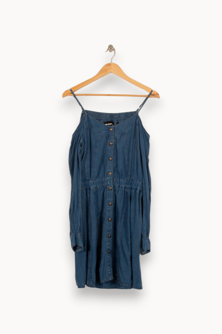 Robe Chemise Bleue - Taille M/38 de la marque The Kooples | PARAD38026 - Vendu par Paradigme - Image 6