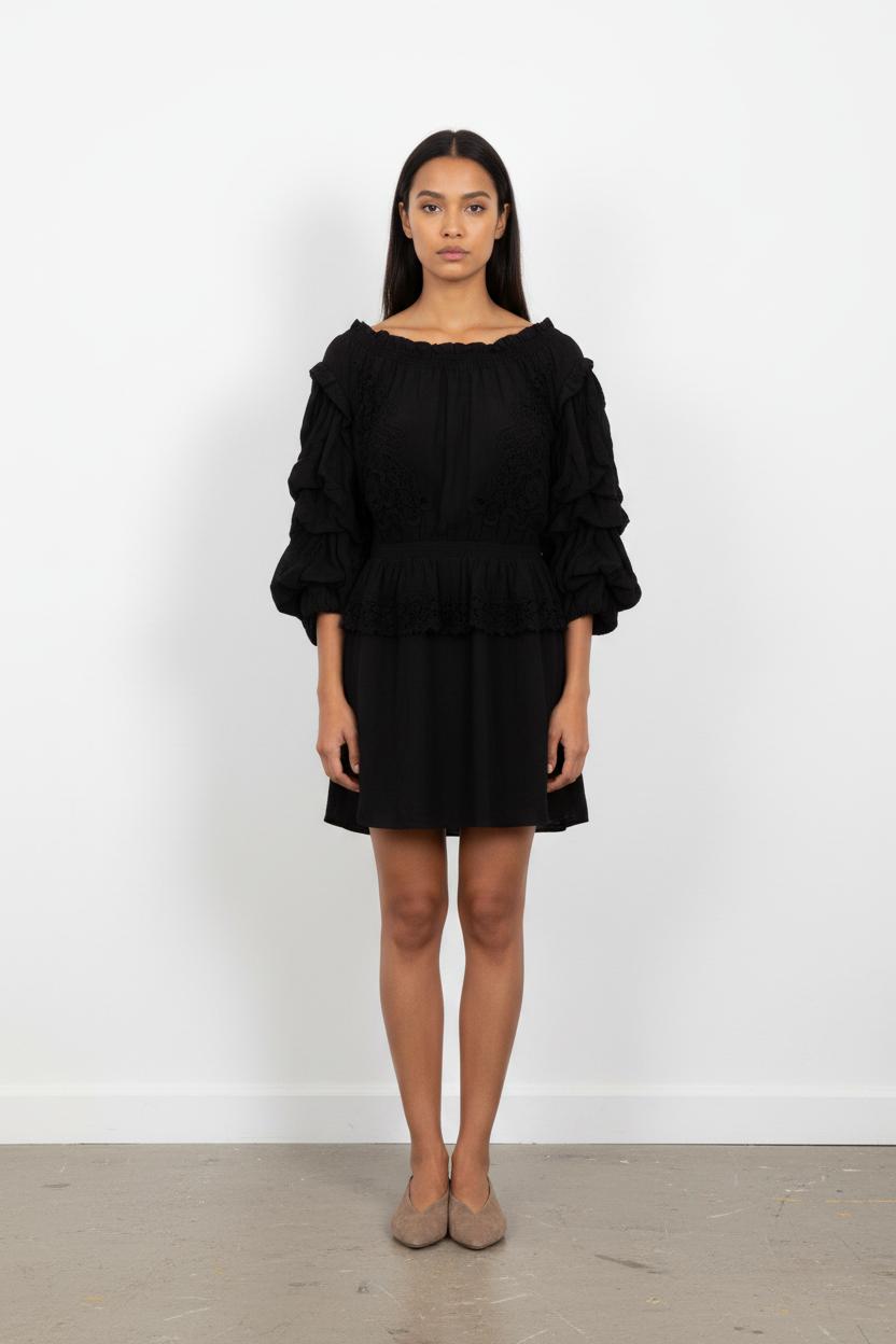 Robe Courte Noire - Taille L/40