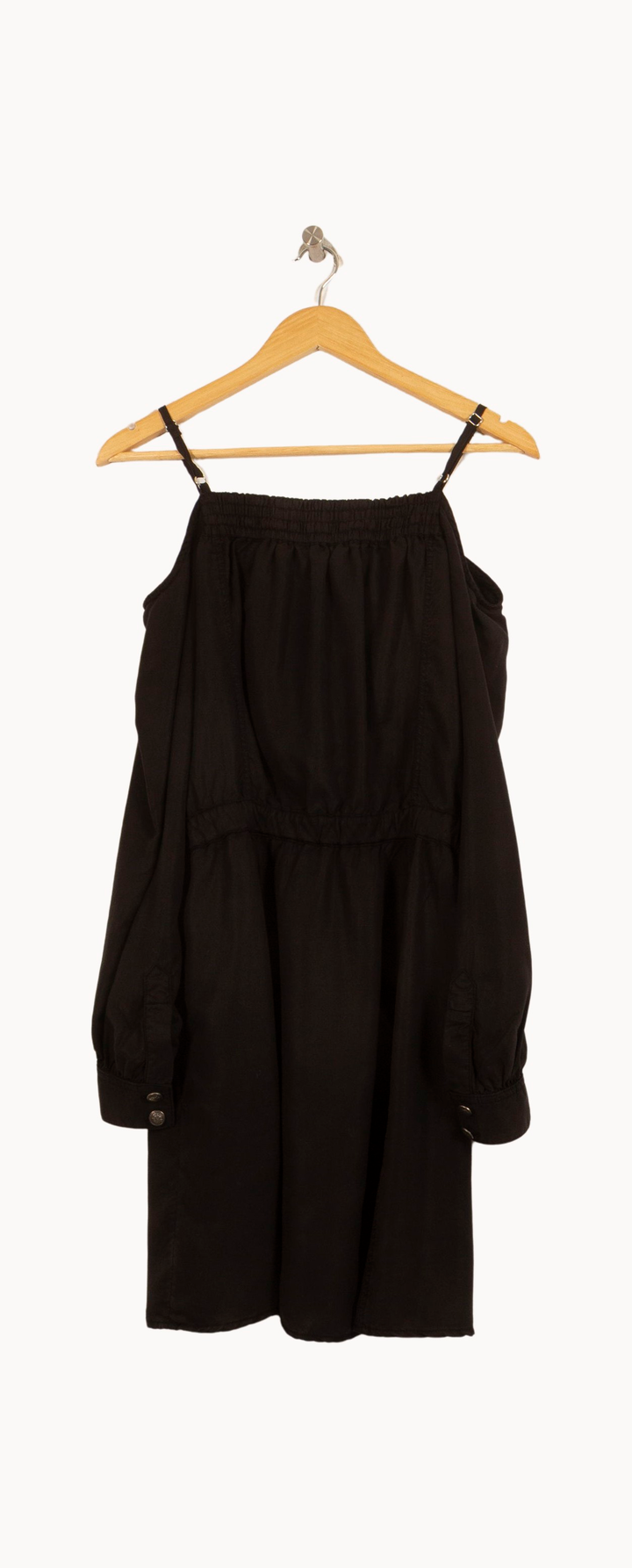 Robe Courte Noire - Taille M/38 de la marque The Kooples | PARAD38029 - Vendu par Paradigme - Image 4
