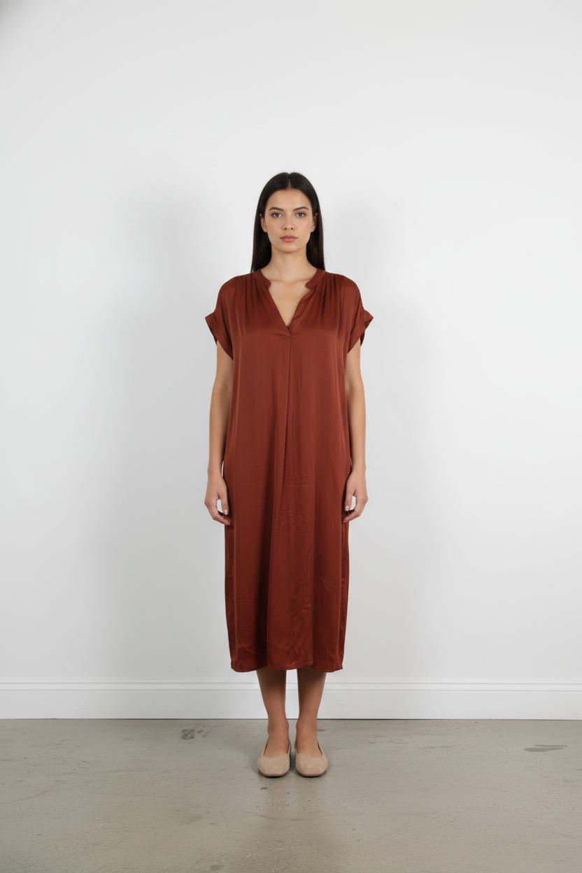 Robe Marron - Taille XL/42