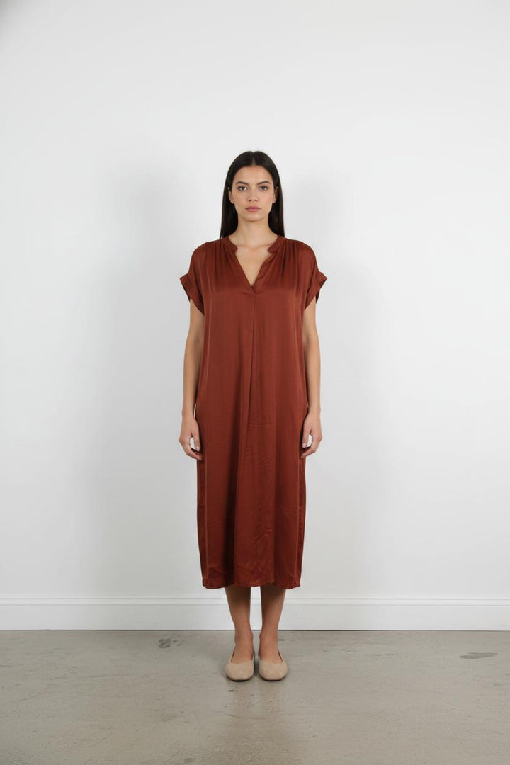 Robe Marron - Taille XL/42