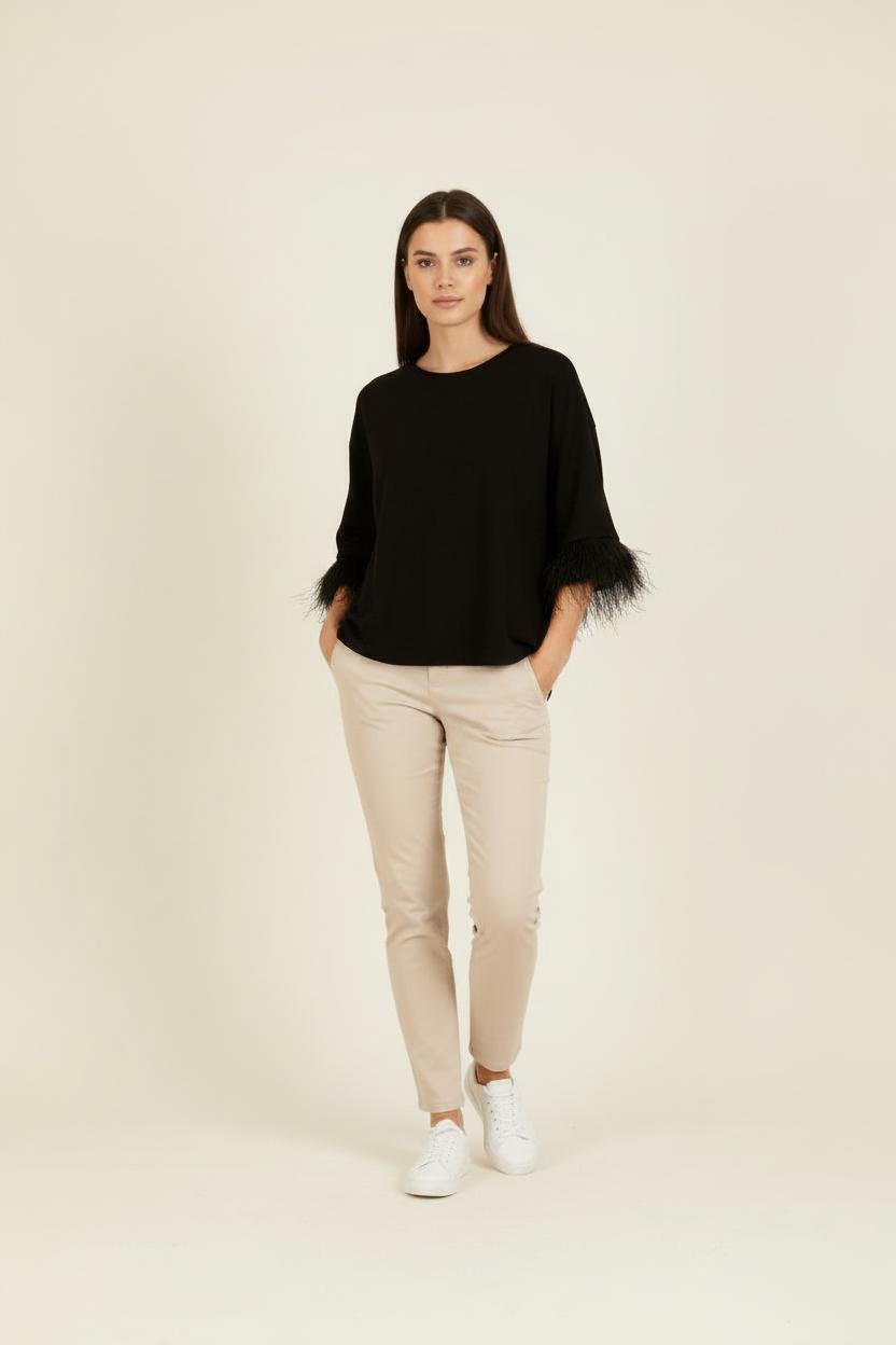 Top Noir - Taille XL/42