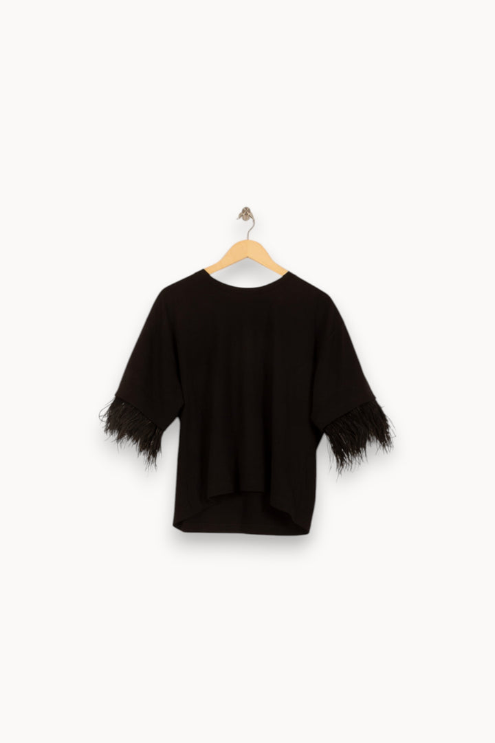 Top Noir - Taille XL/42 de la marque Essentiel Antwerp | PARAD38034 - Vendu par Paradigme - Image 2
