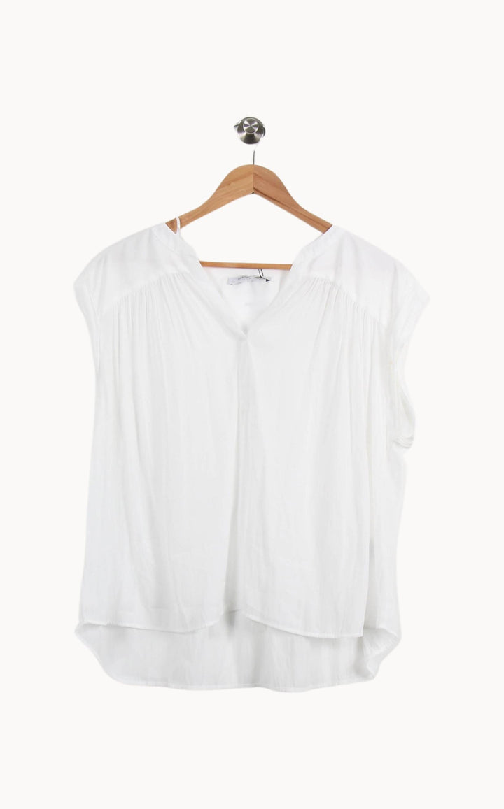Blouse Blanche - Taille XL/42 de la marque Gerard Darel | PARAD38036 - Vendu par Paradigme - Image 2