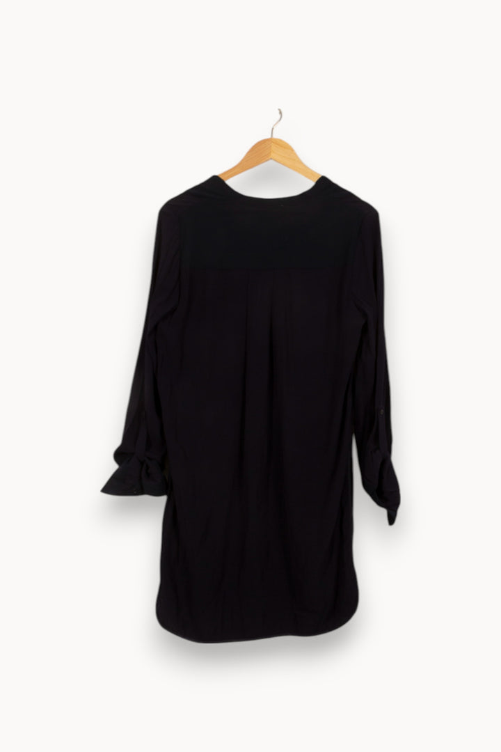 Robe Courte Noire - Taille M/38 de la marque Sud express | PARAD38040 - Vendu par Paradigme - Image 4
