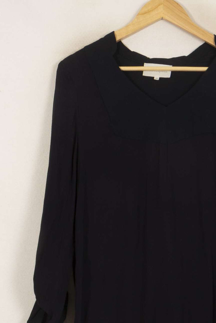 Robe Courte Noire - Taille M/38 de la marque Sud express | PARAD38040 - Vendu par Paradigme - Image 3