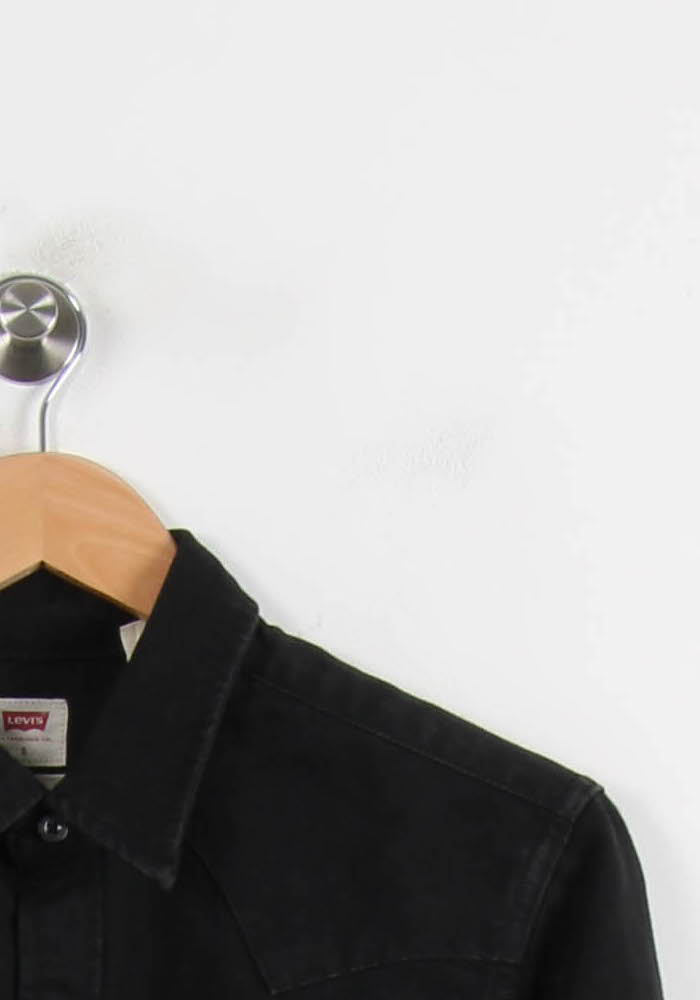 Chemise Noire - Taille S/36 de la marque Levi's | PARAD38041 - Vendu par Paradigme - Image 3