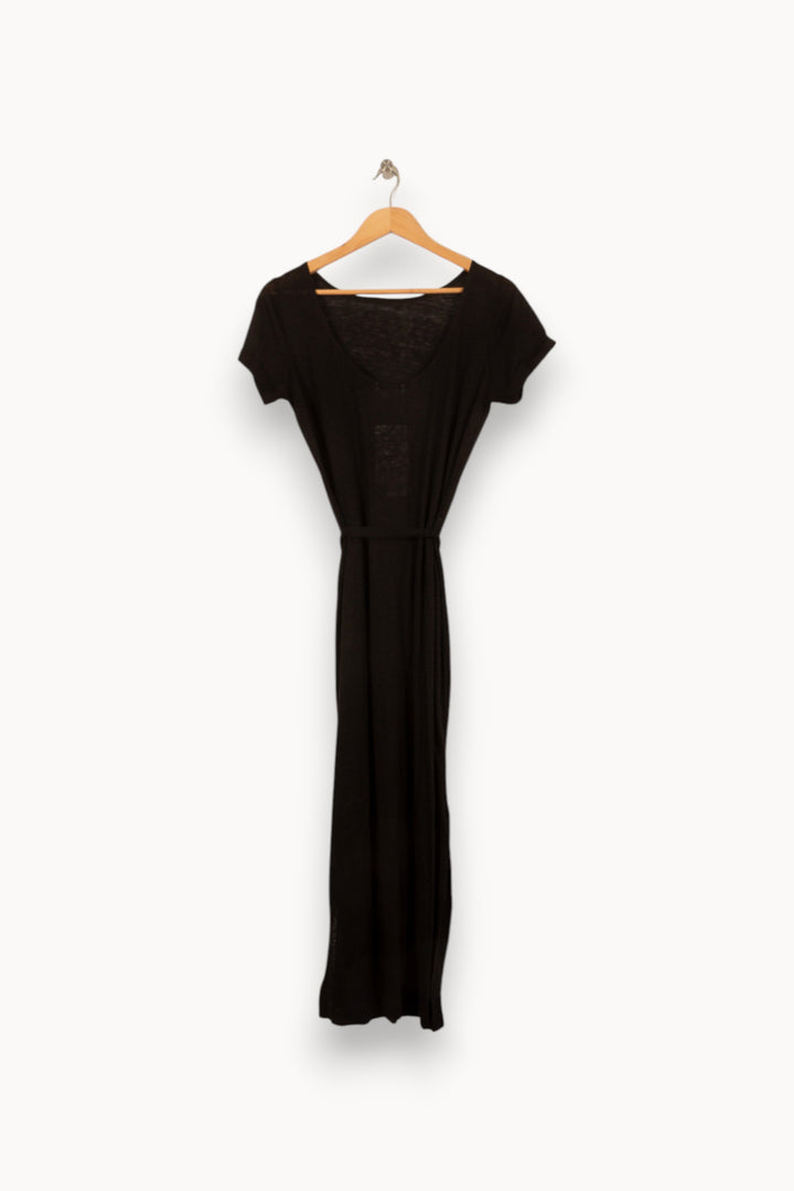 Robe Longue Noire - Taille XS/34 de la marque Galeries Lafayette | PARAD38043 - Vendu par Paradigme - Image 4