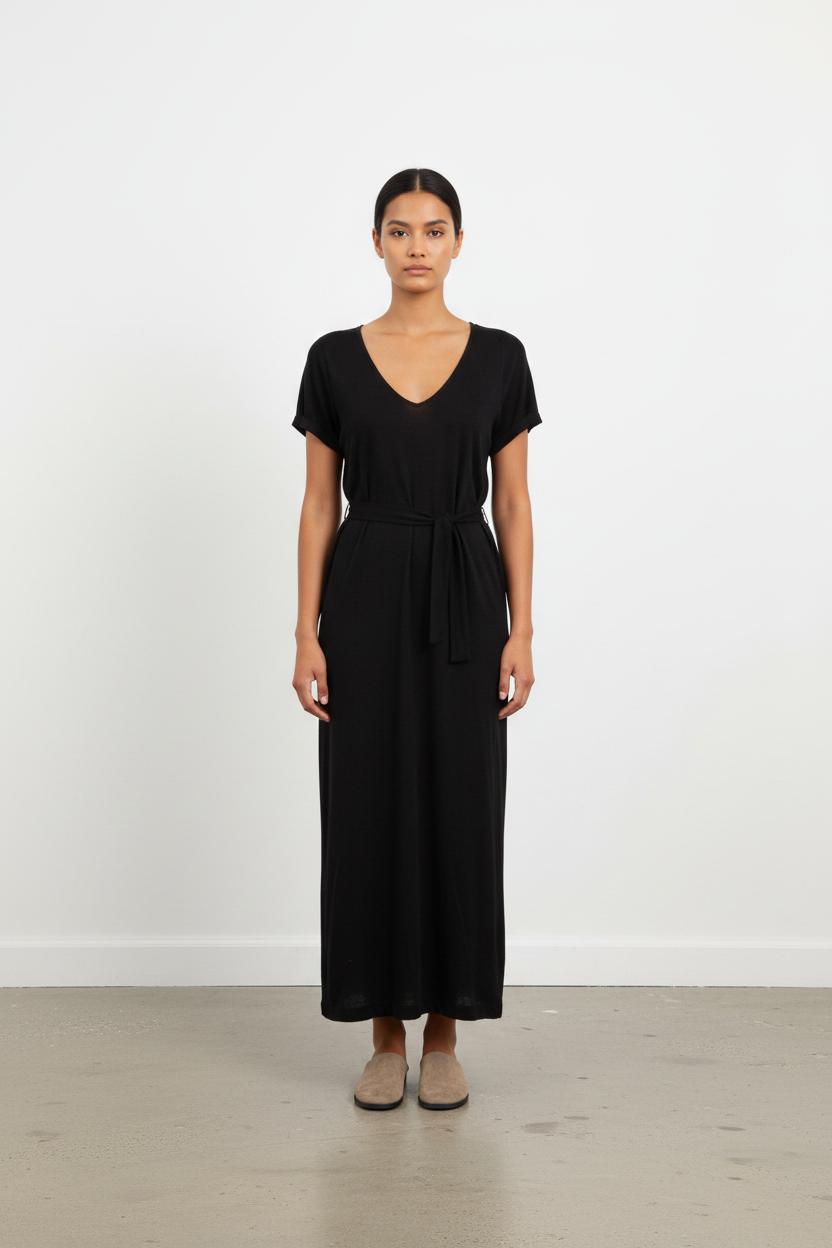Robe Longue Noire - Taille XS/34