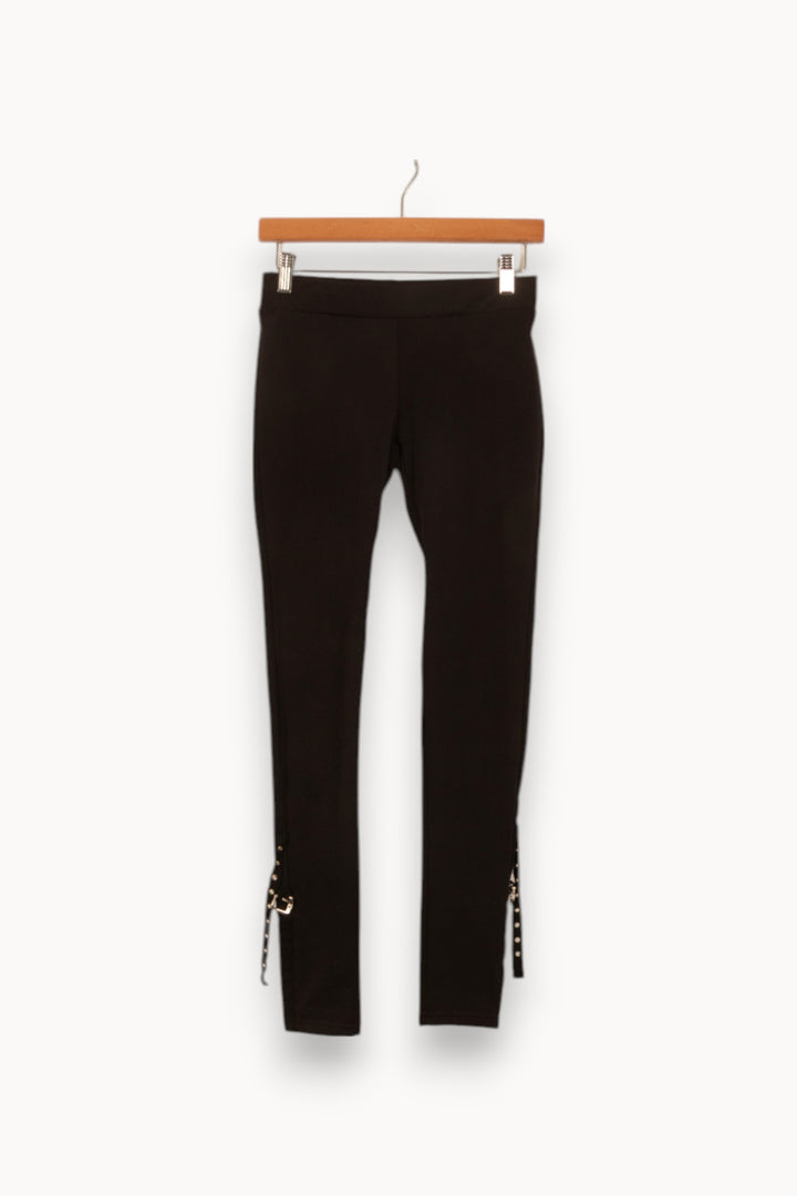 Legging Noir - Taille S/36 de la marque Sandro | PARAD38047 - Vendu par Paradigme - Image 2