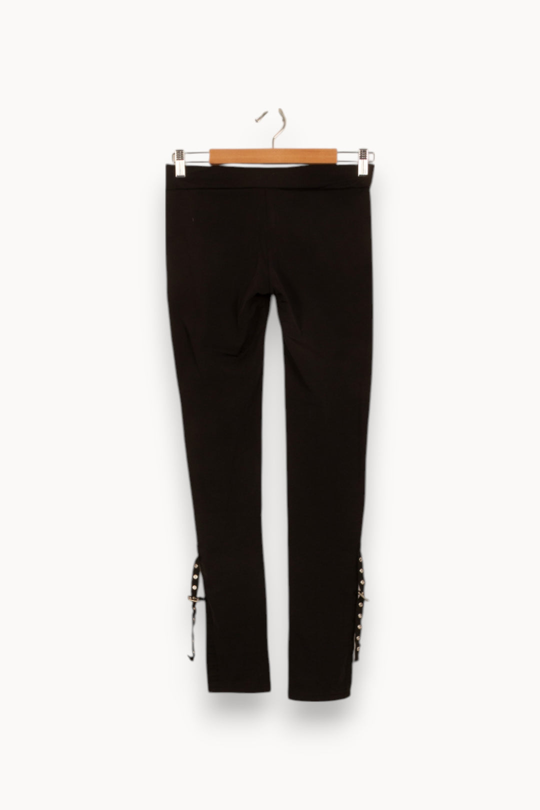 Legging Noir - Taille M/38 de la marque Sandro | PARAD38048 - Vendu par Paradigme - Image 4