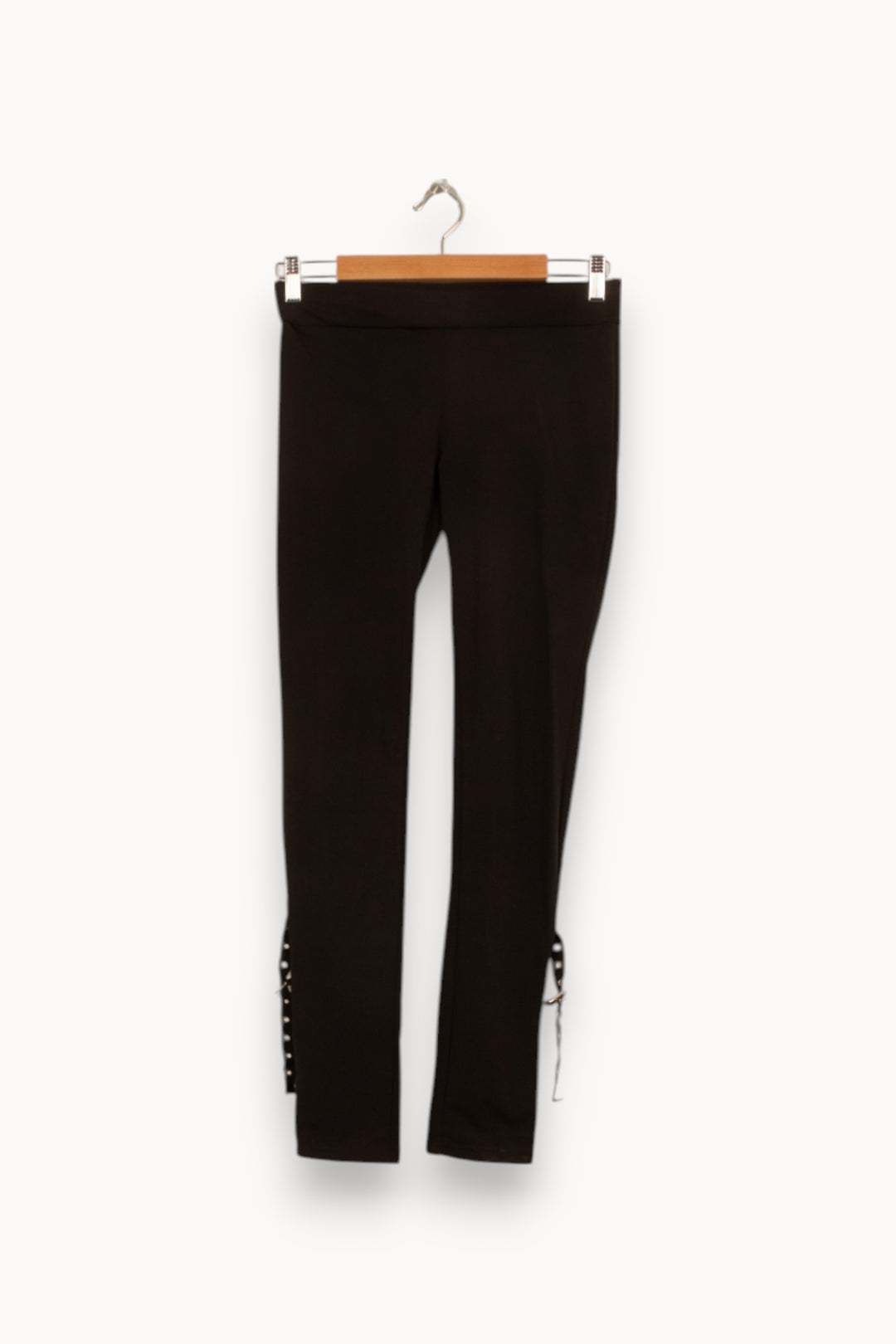 Legging Noir - Taille M/38 de la marque Sandro | PARAD38048 - Vendu par Paradigme - Image 2