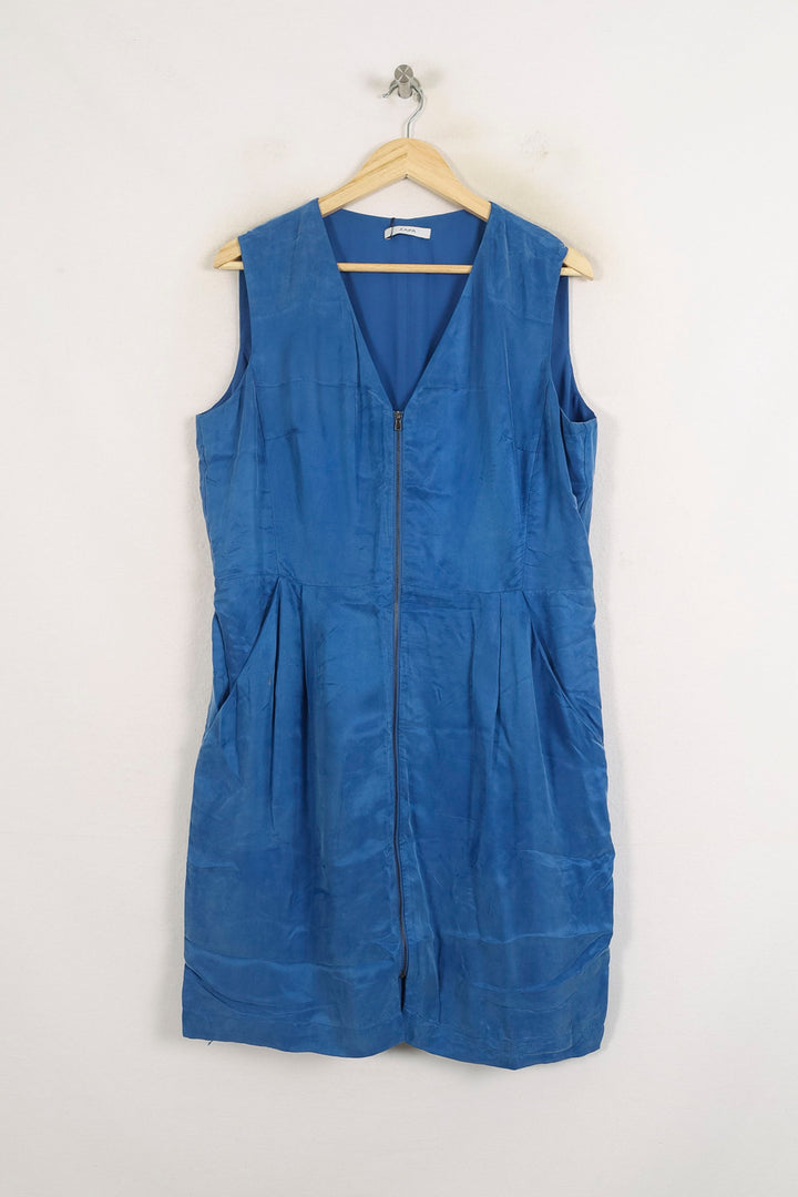 Robe Midi Bleue - Taille XXXL/46 de la marque ZAPA | PARAD38051 - Vendu par Paradigme - Image 2