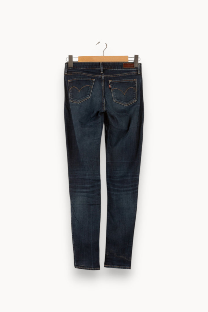 Jean Skinny Bleu - Taille S/36 de la marque Levi's | PARAD38059 - Vendu par Paradigme - Image 4