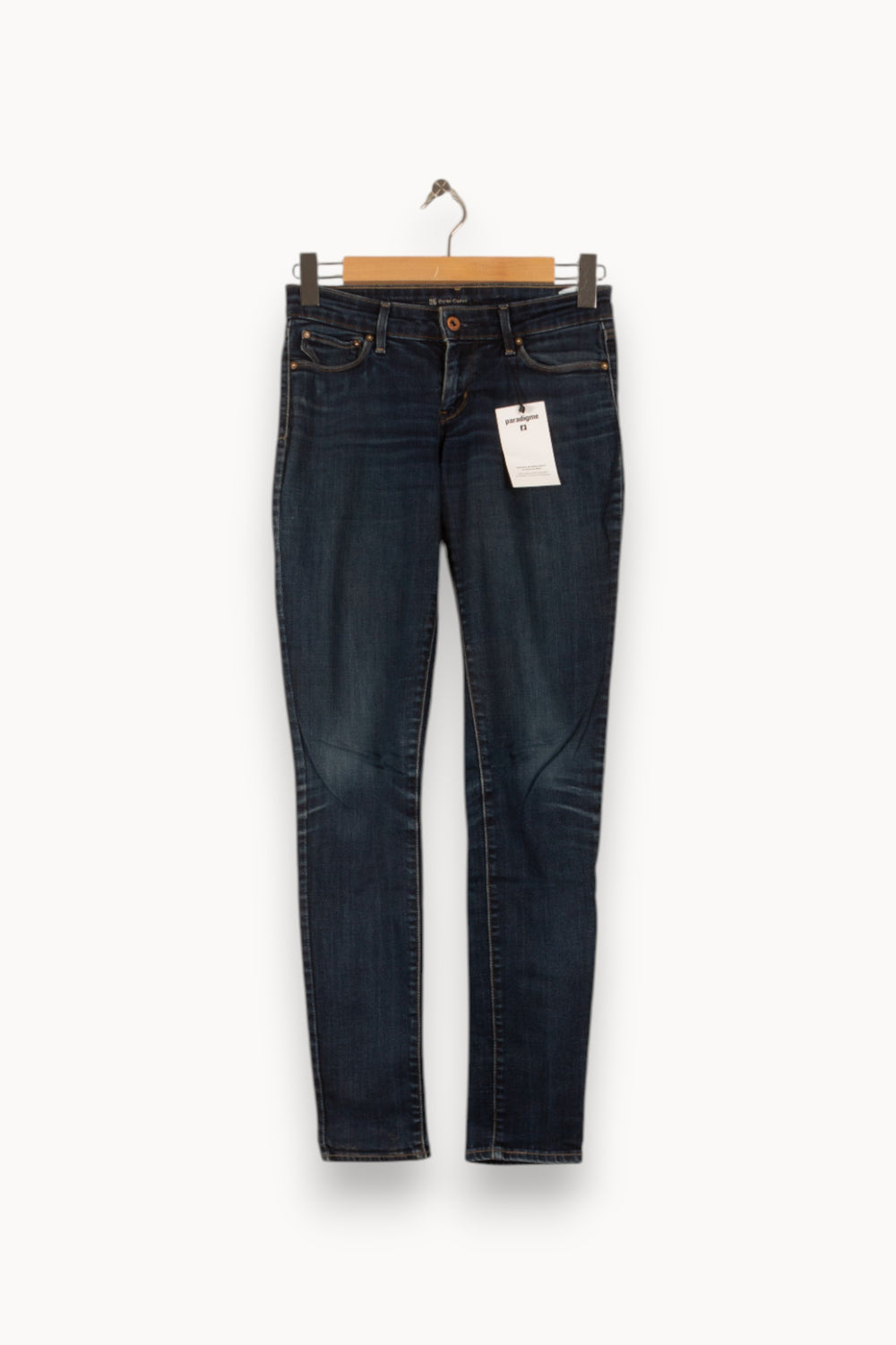 Jean Skinny Bleu - Taille S/36 de la marque Levi's | PARAD38059 - Vendu par Paradigme - Image 2