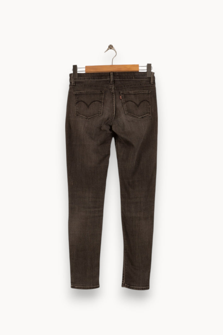 Jean Skinny Gris - Taille S/36 de la marque Levi's | PARAD38060 - Vendu par Paradigme - Image 4