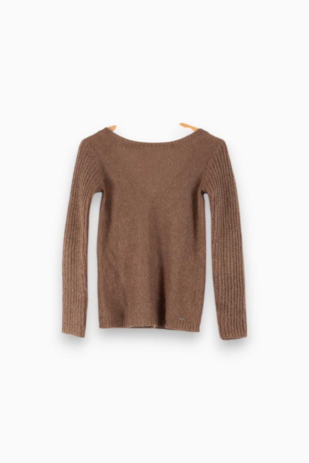 Pull Marron - Taille S/36 de la marque IKKS | PARAD38077 - Vendu par Paradigme - Image 2