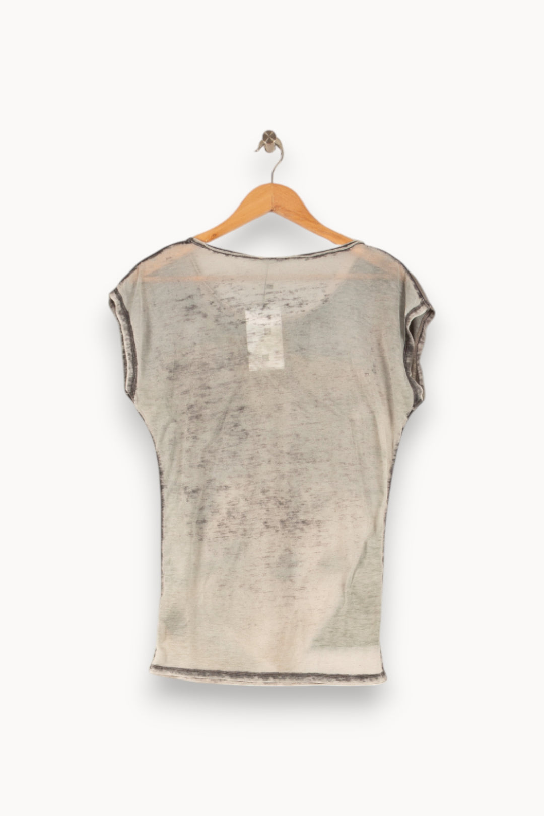 Tee-shirt Marron et Beige - Taille S/36 de la marque IKKS | PARAD38082 - Vendu par Paradigme - Image 4
