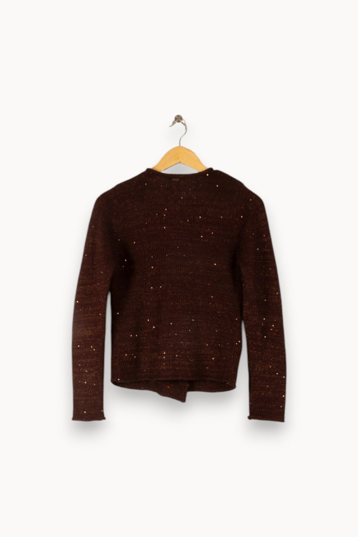 Cardigan Rouge - Taille S/36 de la marque IKKS | PARAD38085 - Vendu par Paradigme - Image 4