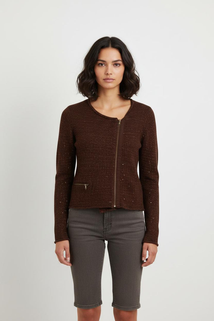 Cardigan Rouge - Taille S/36