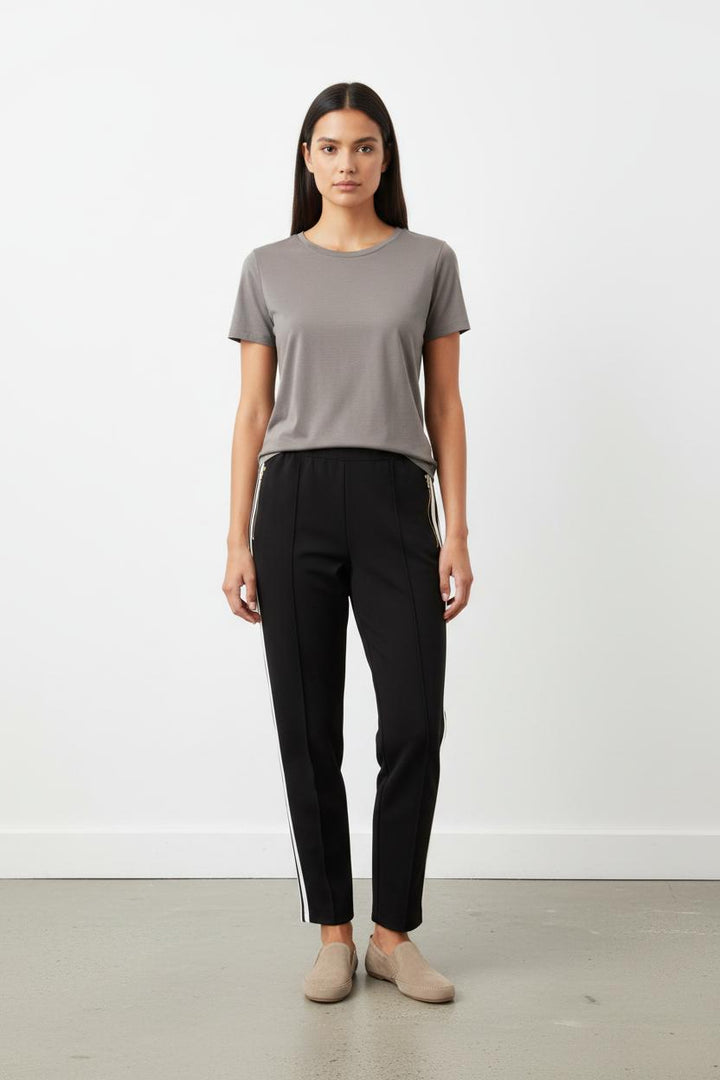 Pantalon De Sport Noir et Blanc - Taille S/36