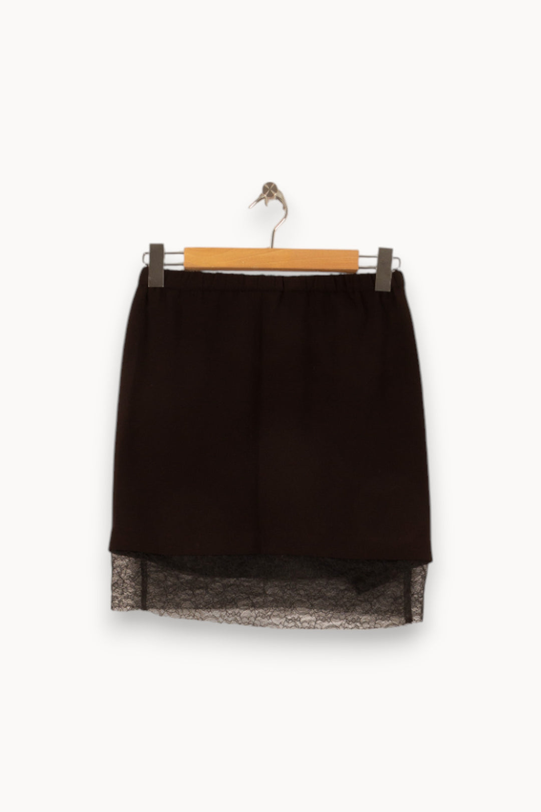 Jupe Courte Noire - Taille S/36 de la marque Maje | PARAD38090 - Vendu par Paradigme - Image 4