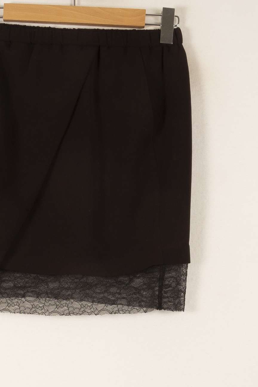 Jupe Courte Noire - Taille S/36 de la marque Maje | PARAD38090 - Vendu par Paradigme - Image 3