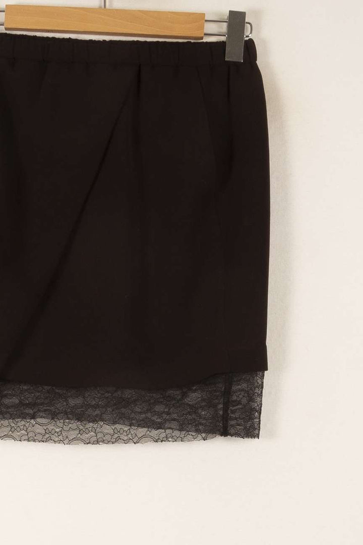 Jupe Courte Noire - Taille S/36 de la marque Maje | PARAD38090 - Vendu par Paradigme - Image 3