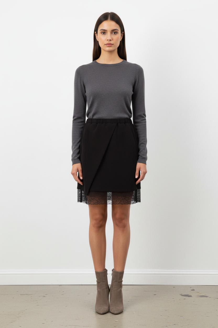 Jupe Courte Noire - Taille S/36