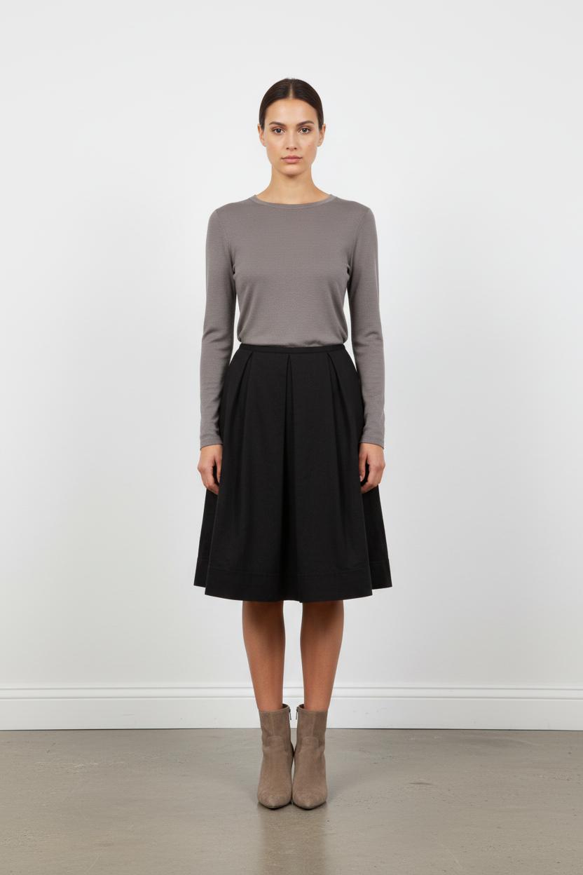 Jupe Midi Noire - Taille M/38