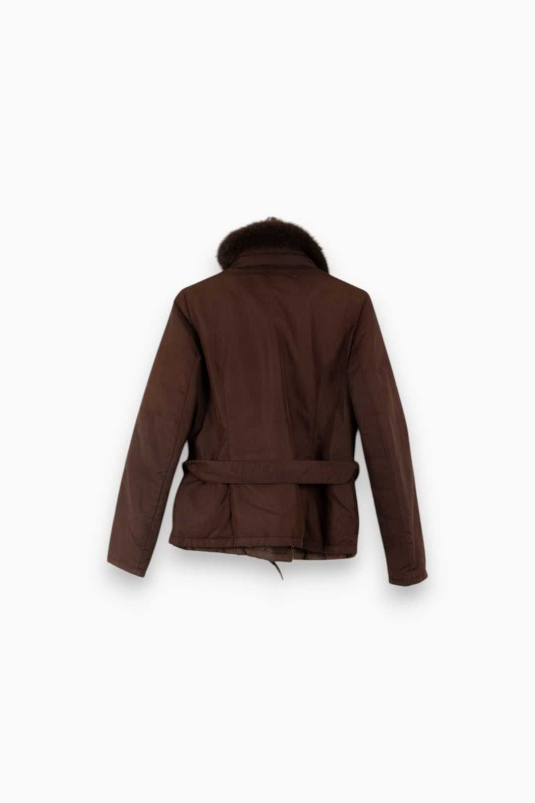 Blouson Marron - Taille XL/42 de la marque Max Mara | PARAD38108 - Vendu par Paradigme - Image 4