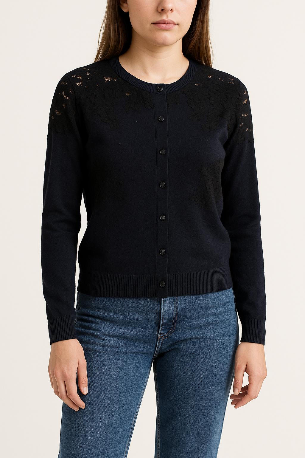 Cardigan Bleu - Taille XS/34 de la marque ZAPA | PARAD38111 - Vendu par Paradigme - Image 1