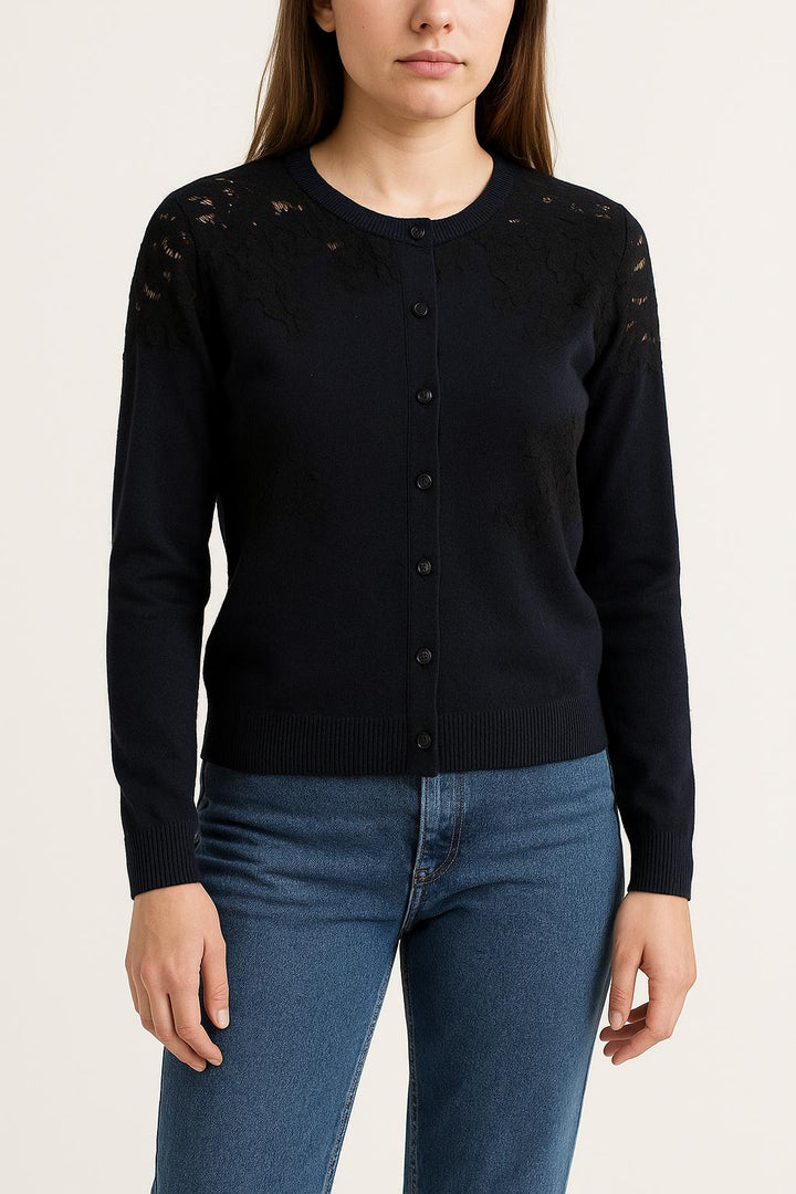 Cardigan Bleu - Taille XS/34 de la marque ZAPA | PARAD38111 - Vendu par Paradigme - Image 1