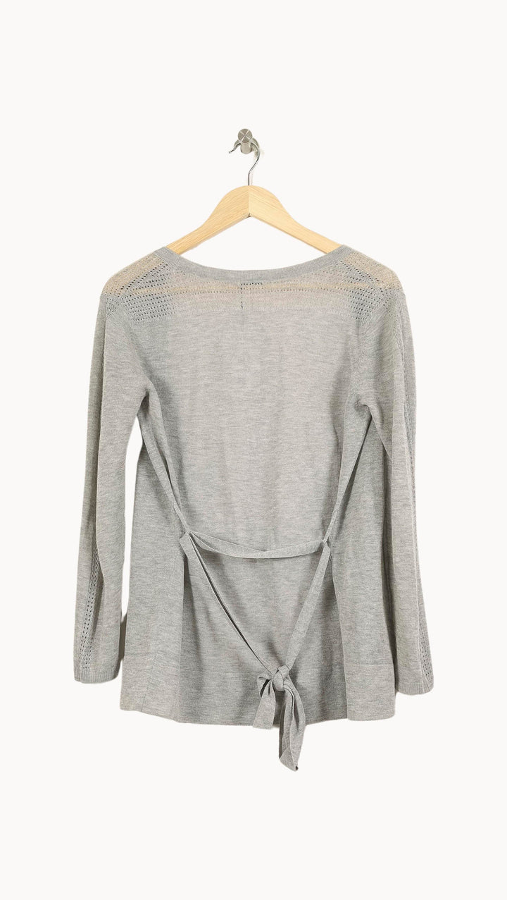 Cardigan Gris - Taille XS/34 de la marque IKKS | PARAD38112 - Vendu par Paradigme - Image 4
