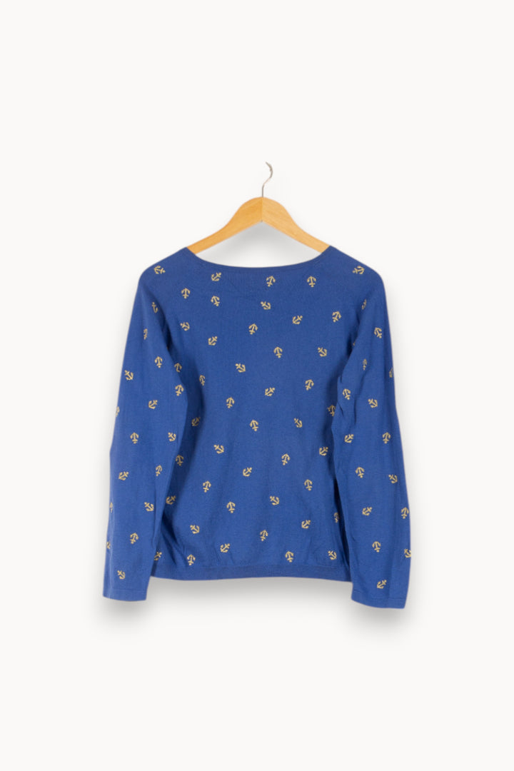 Pull Bleu - Taille M/38 de la marque Des petits hauts | PARAD38115 - Vendu par Paradigme - Image 4