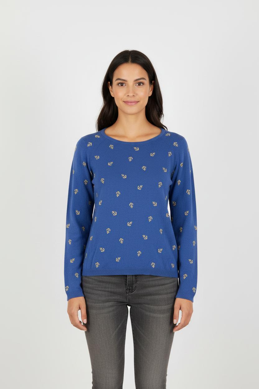 Pull Bleu - Taille M/38