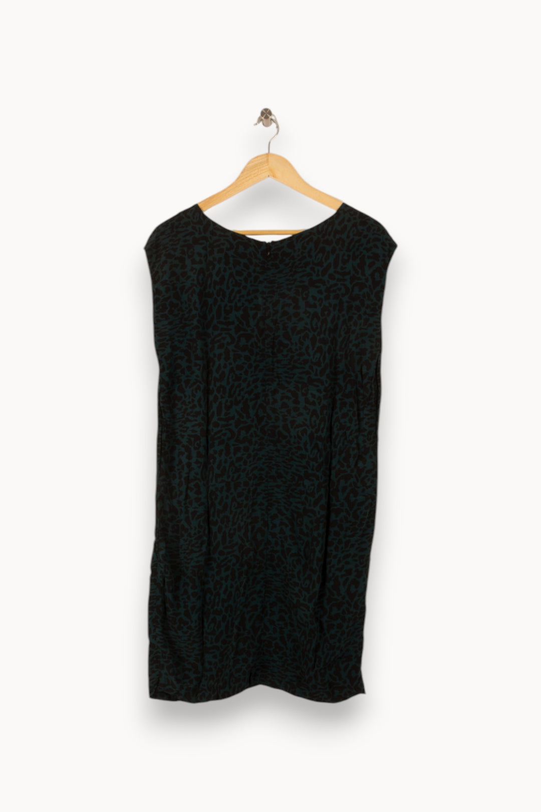 Robe Midi Verte et Noire - Taille M/38 de la marque Comptoir des Cotonniers | PARAD38120 - Vendu par Paradigme - Image 4