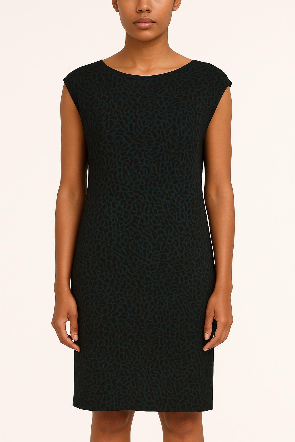 Robe Midi Verte et Noire - Taille M/38 de la marque Comptoir des Cotonniers | PARAD38120 - Vendu par Paradigme - Image 1