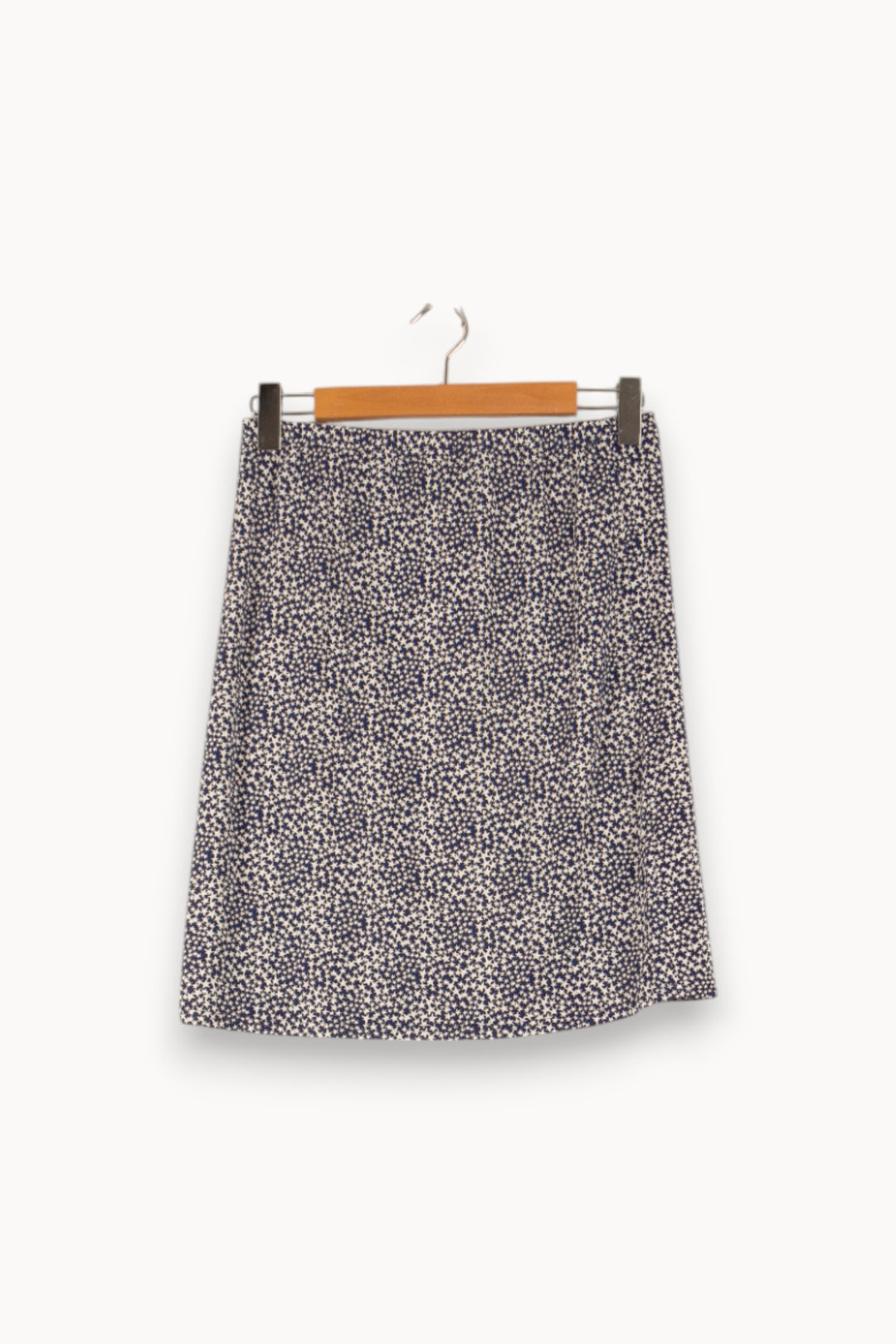 Jupe Droite Bleu et Blanc - Taille L/40 de la marque Agnès b. | PARAD38128 - Vendu par Paradigme - Image 4