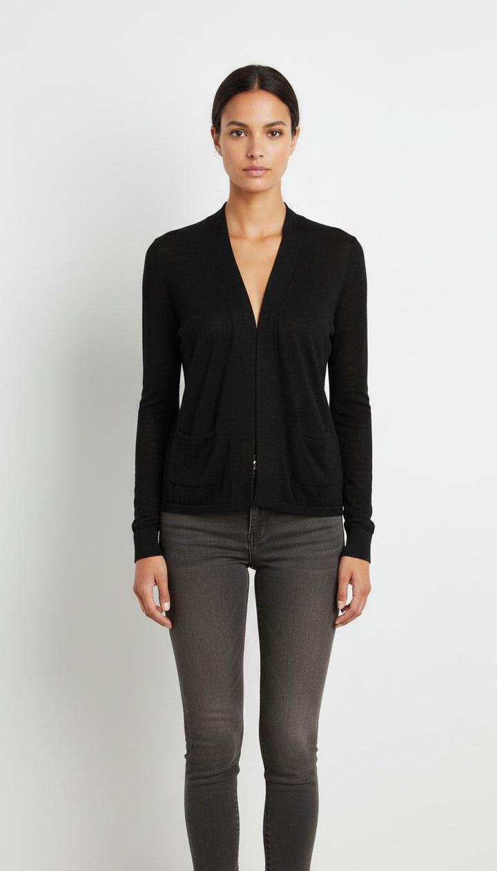 Cardigan Noir - Taille S/36