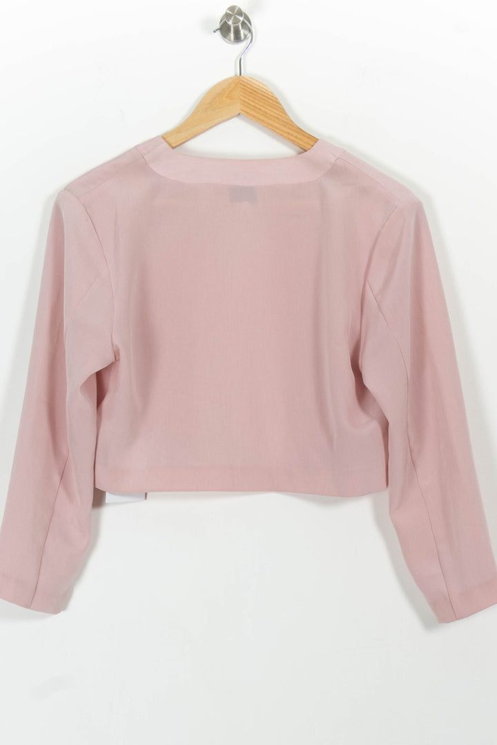 Veste Courte Rose - Taille S/36 de la marque Maison 123 | PARAD38138 - Vendu par Paradigme - Image 4