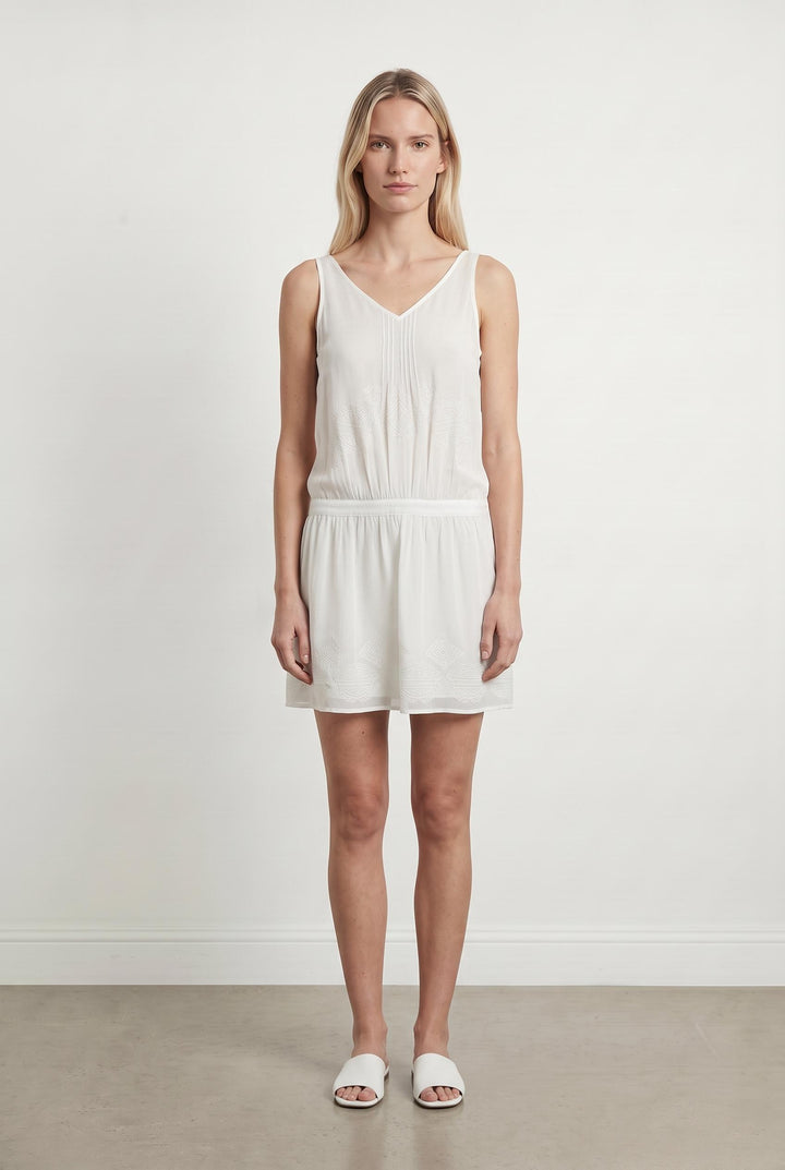 Robe Courte Blanche - Taille S/36 de la marque Suncoo | PARAD38149 - Vendu par Paradigme - Image 1