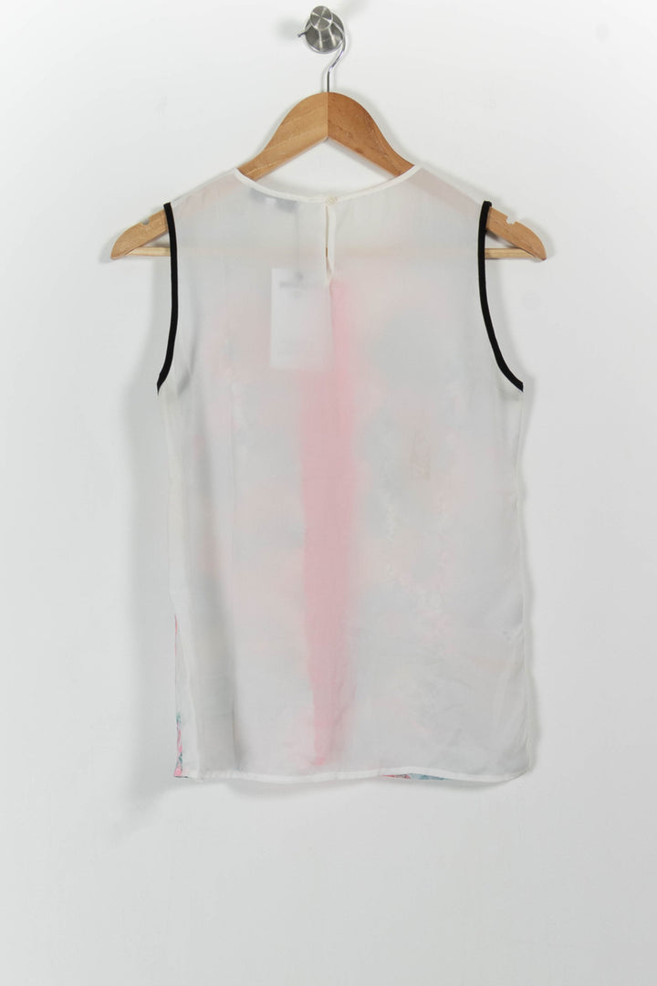 Blouse Rose et Bleue - Taille S/36 de la marque Sandro | PARAD38152 - Vendu par Paradigme - Image 4