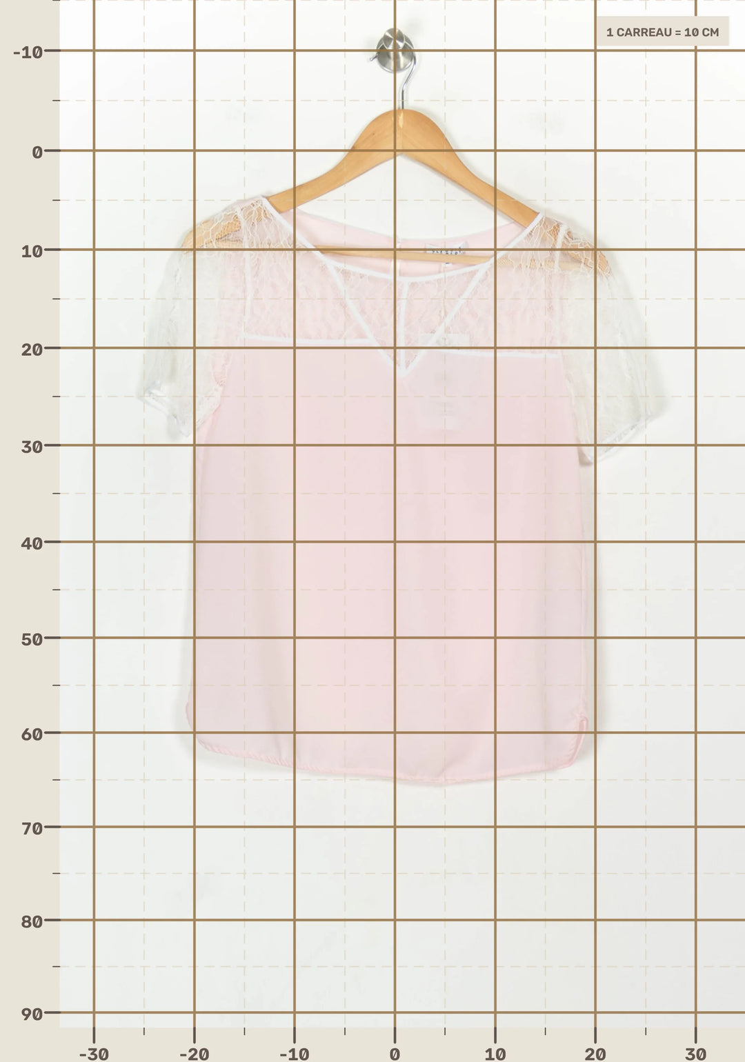 Blouse Rose et Blanche - Taille S/36 de la marque Claudie Pierlot | PARAD38153 - Vendu par Paradigme - Image 4