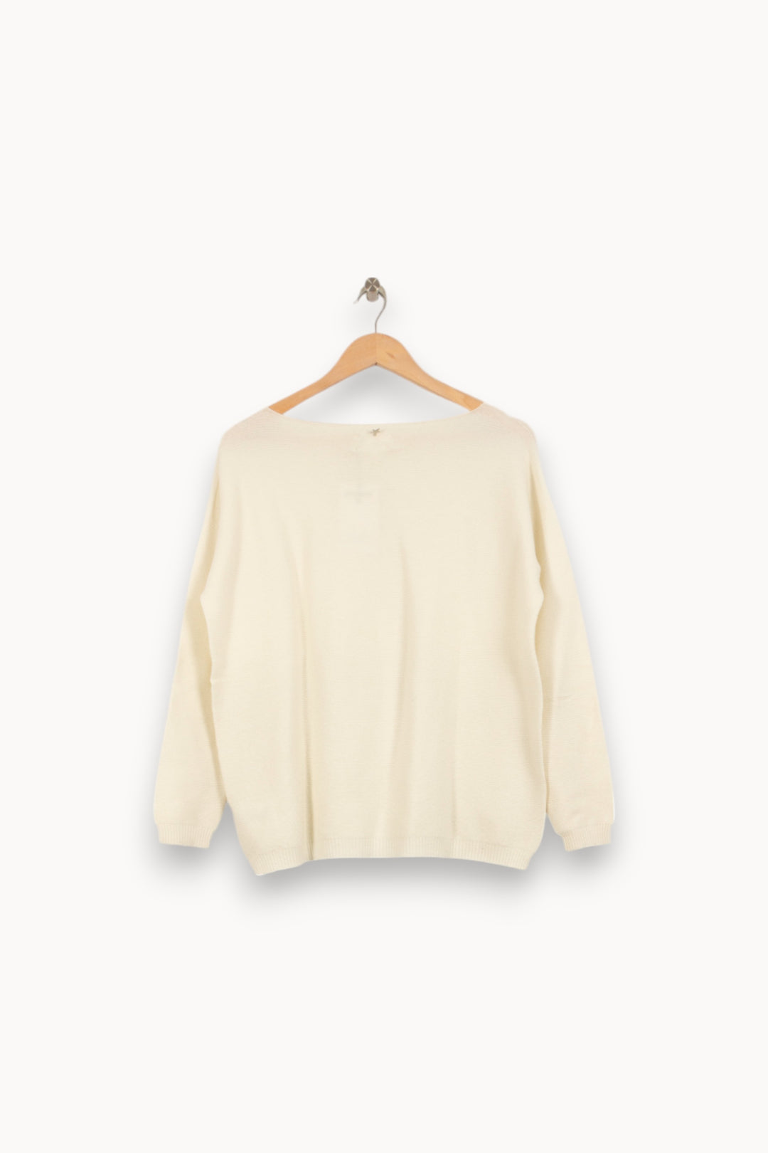 Pull Blanc - Taille S/36 de la marque Sud express | PARAD38160 - Vendu par Paradigme - Image 4