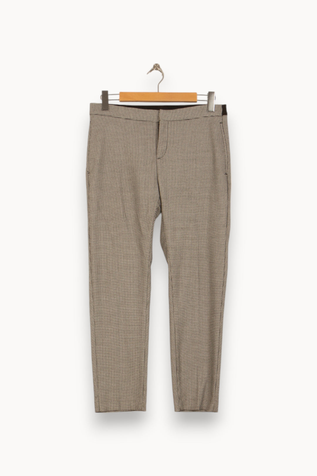 Pantalon Carreaux Gris - Taille L/40 de la marque Sud express | PARAD38161 - Vendu par Paradigme - Image 2